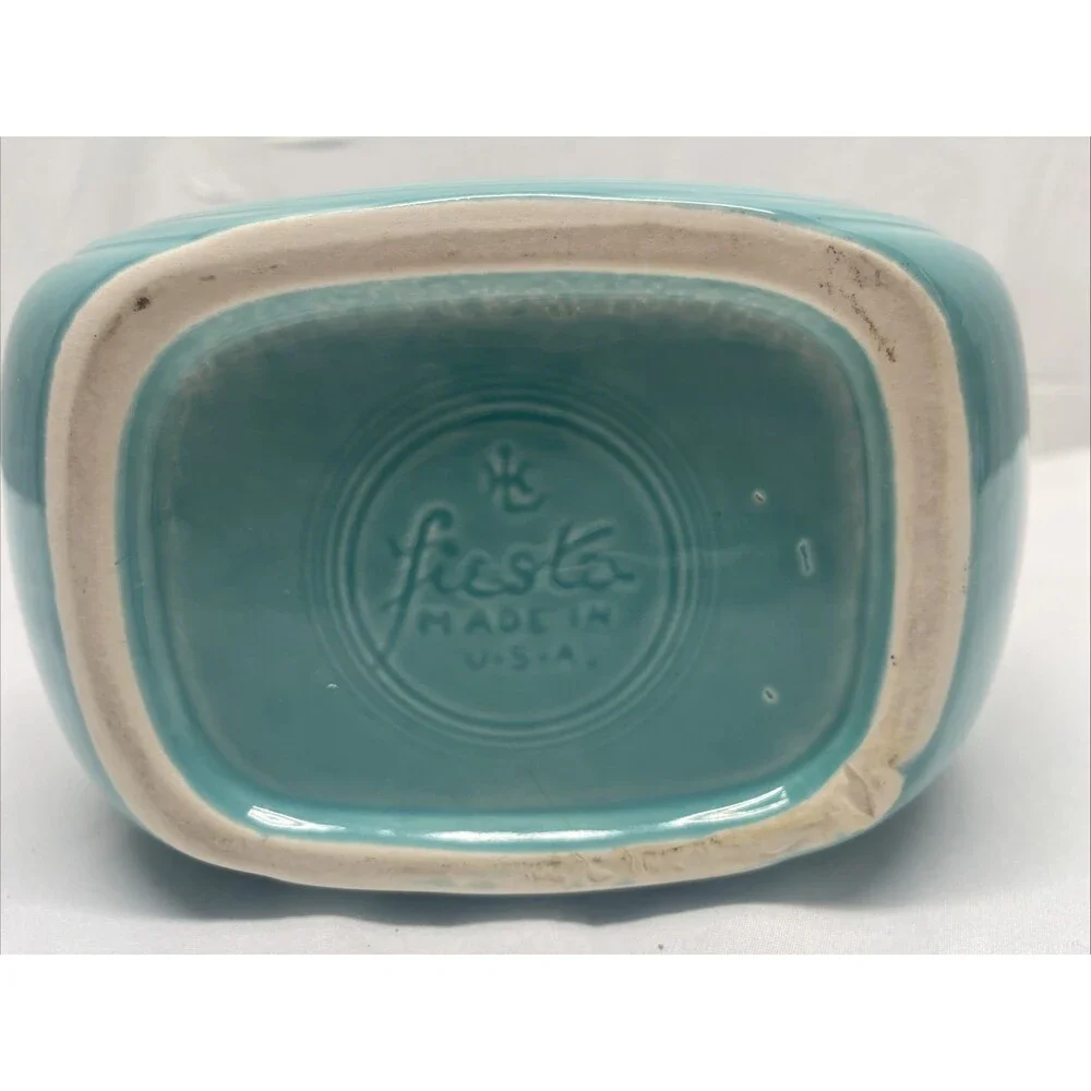 Vintage Fiesta Fiestaware Turquoise Green 7